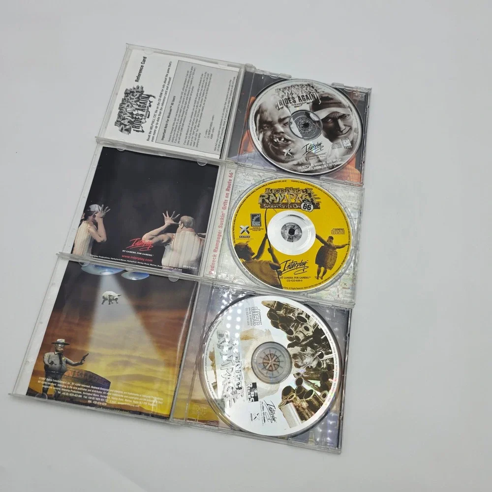 Redneck Rampage PC Game Lot Rides Again Suckin Grits on Route 66 Interplay 3 CD